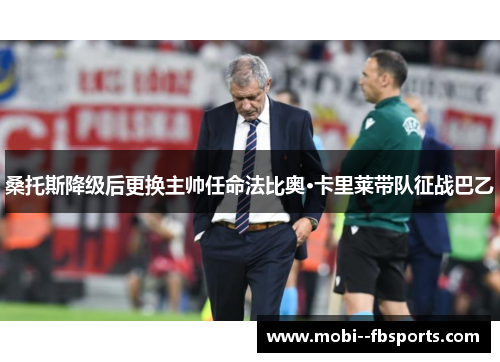 桑托斯降级后更换主帅任命法比奥·卡里莱带队征战巴乙